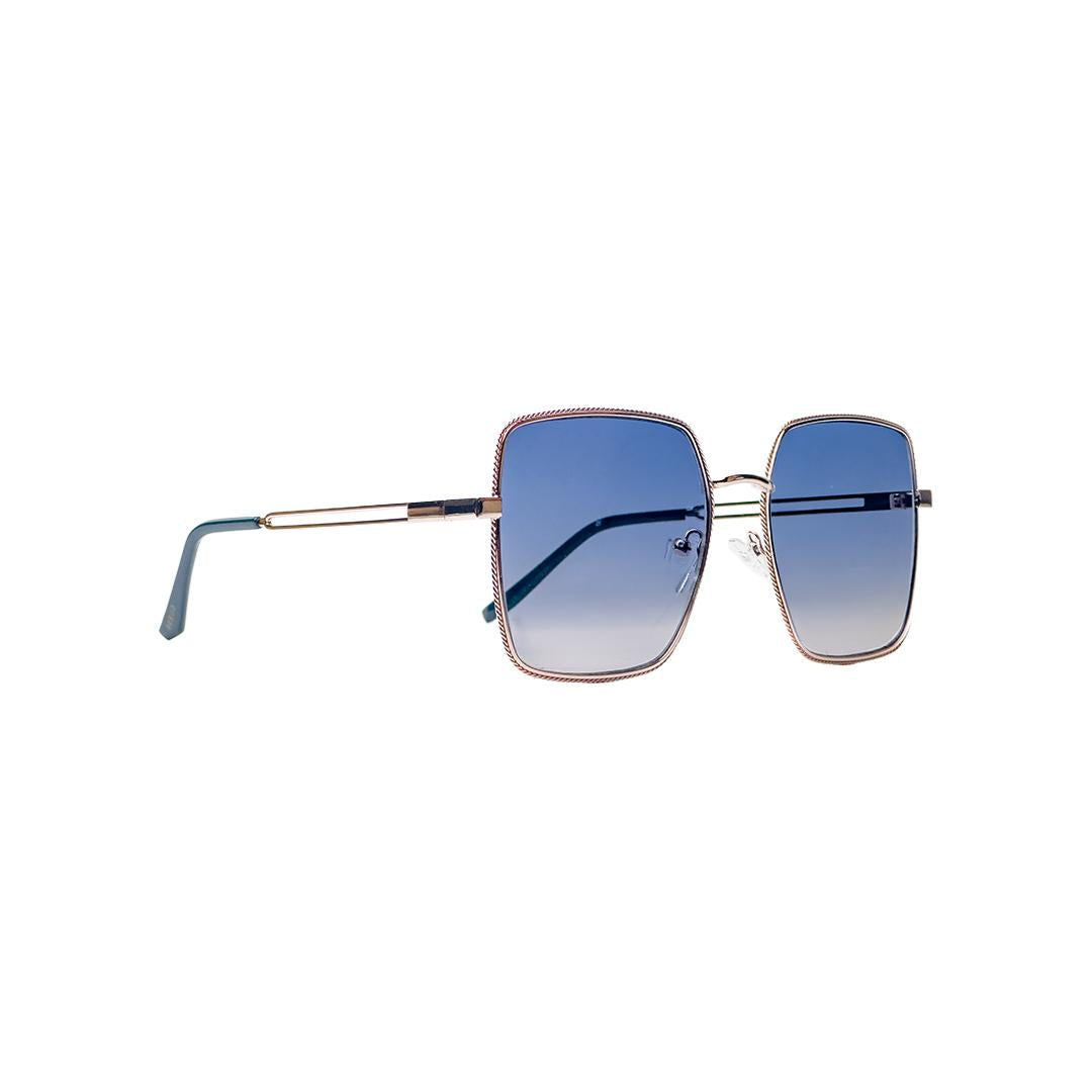 Guess Square Rose Gold Sunglasses GU041928W58