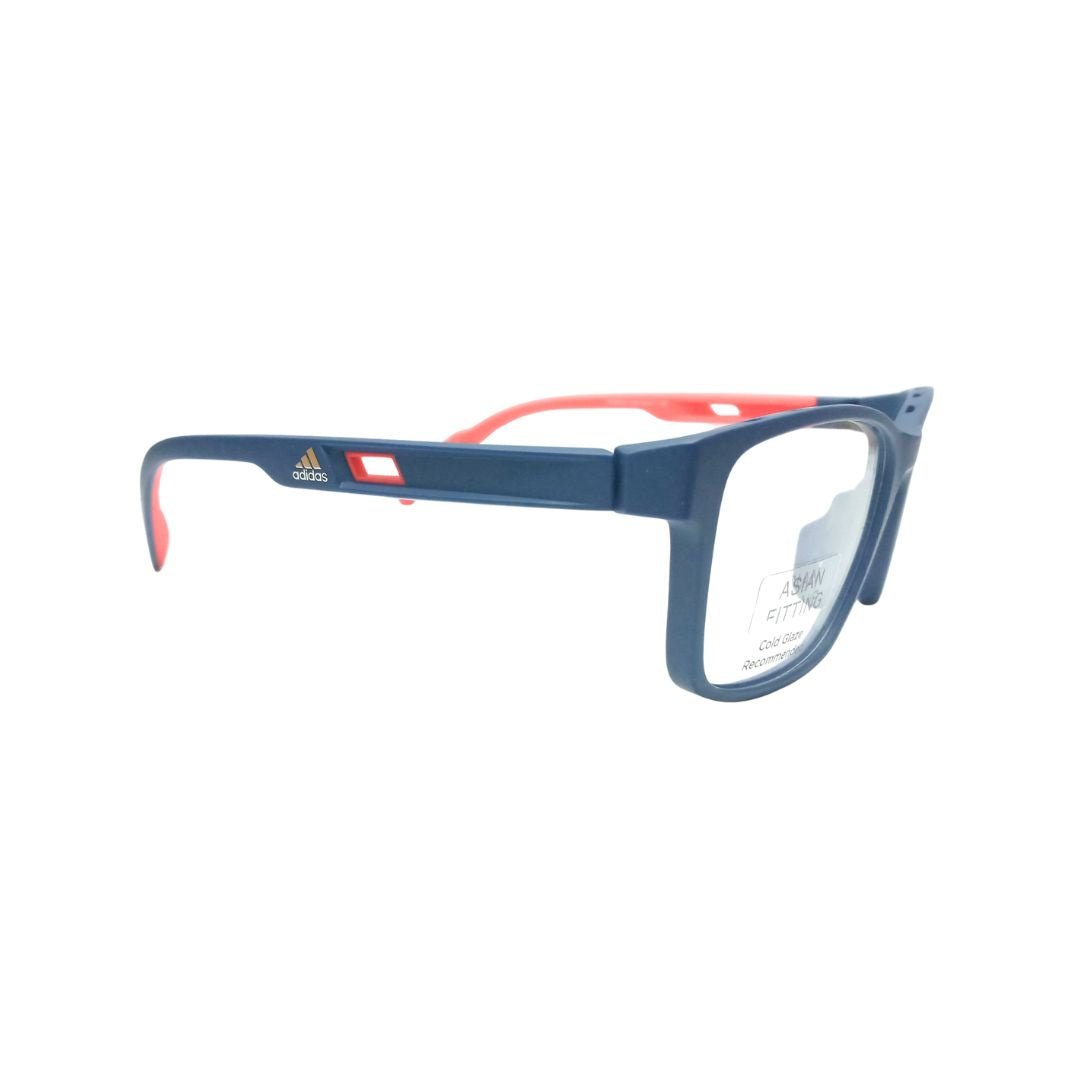 Adidas Men's Blue Plastic Square Eyeglasses ADSP5008F09256 - Vision Express Optical Philippines