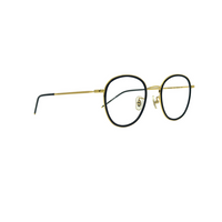 Aojo Unisex Black Plastic Round AOJACLS0042C01_48 - Vision Express Optical Philippines