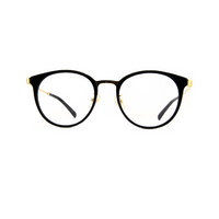 Aojo Unisex Black Plastic Round AOJAVIN0026C01_50 - Vision Express Optical Philippines