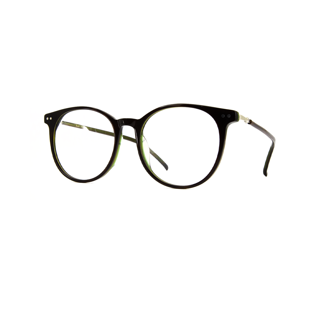 Aojo Unisex Green Plastic Round AOJAVIN0030C02_50 - Vision Express Optical Philippines