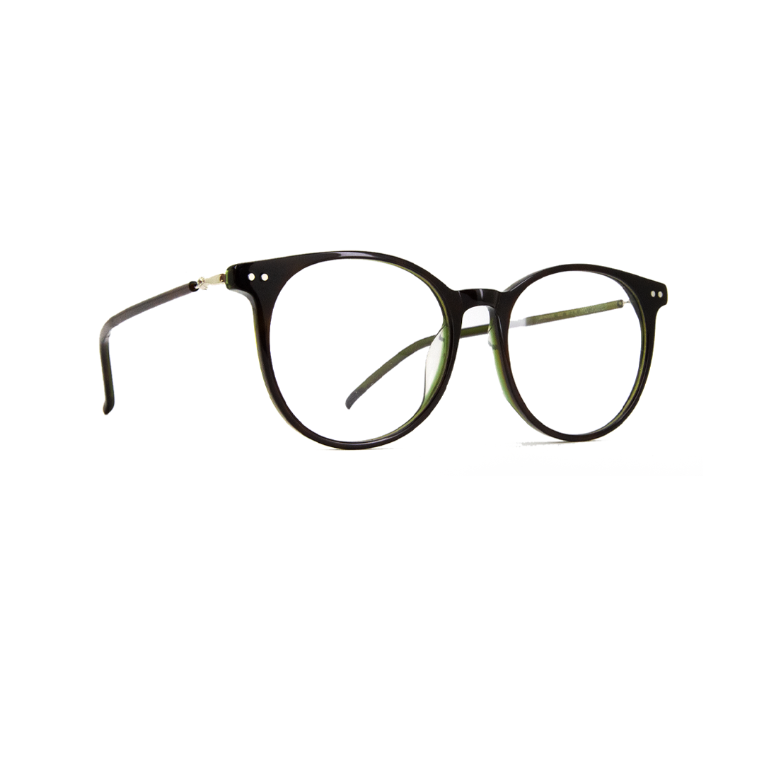 Aojo Unisex Green Plastic Round AOJAVIN0030C02_50 - Vision Express Optical Philippines