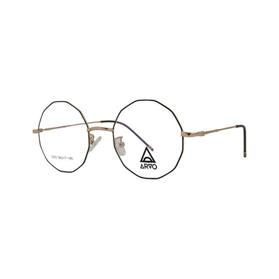 Arvo Gold Metal Round Eyeglasses AV 3003/M04 - Vision Express Optical Philippines
