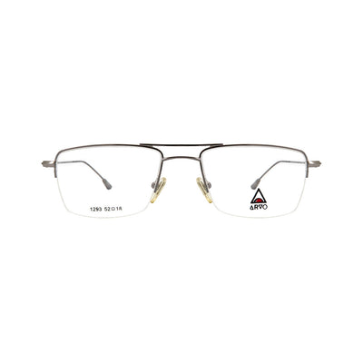 Arvo Silver Metal Square Eyeglasses AV 1293/C3