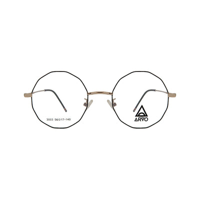 Arvo Gold Metal Round Eyeglasses AV 3003/M04