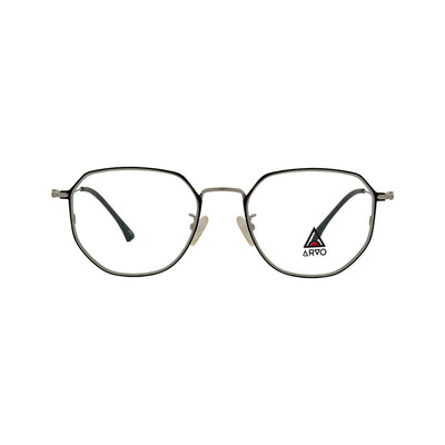 Arvo Silver Metal Round Eyeglasses AV 5023/C3
