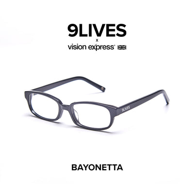 9Lives x Vision Express Bayonetta in Carbon  BAYONETTABLK54