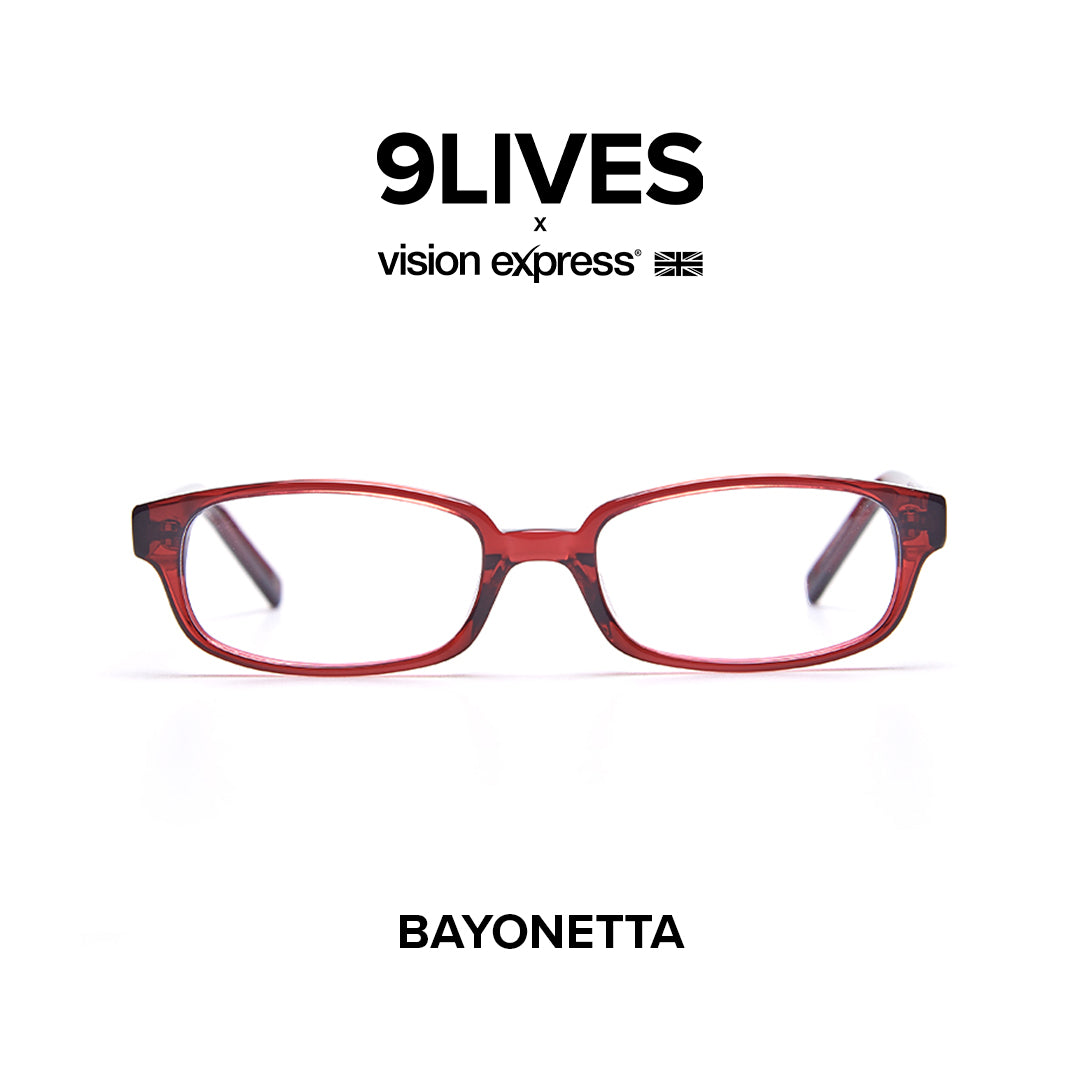 9Lives x Vision Express Bayonetta in Cardinal BAYONETTARED54