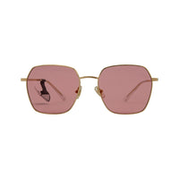 Bolon Gold Metal Irregular Sunglasses BL7087/B61