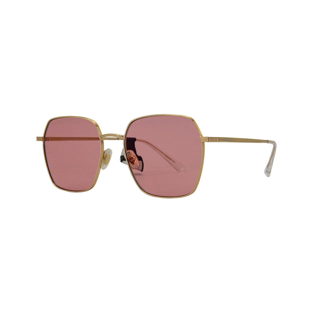 Bolon Women's Gold Metal Irregular Sunglasses BL7087/B61 - Vision Express Optical Philippines