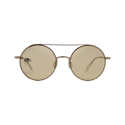 Bolon Gold Metal Round Sunglasses BL8028/A60