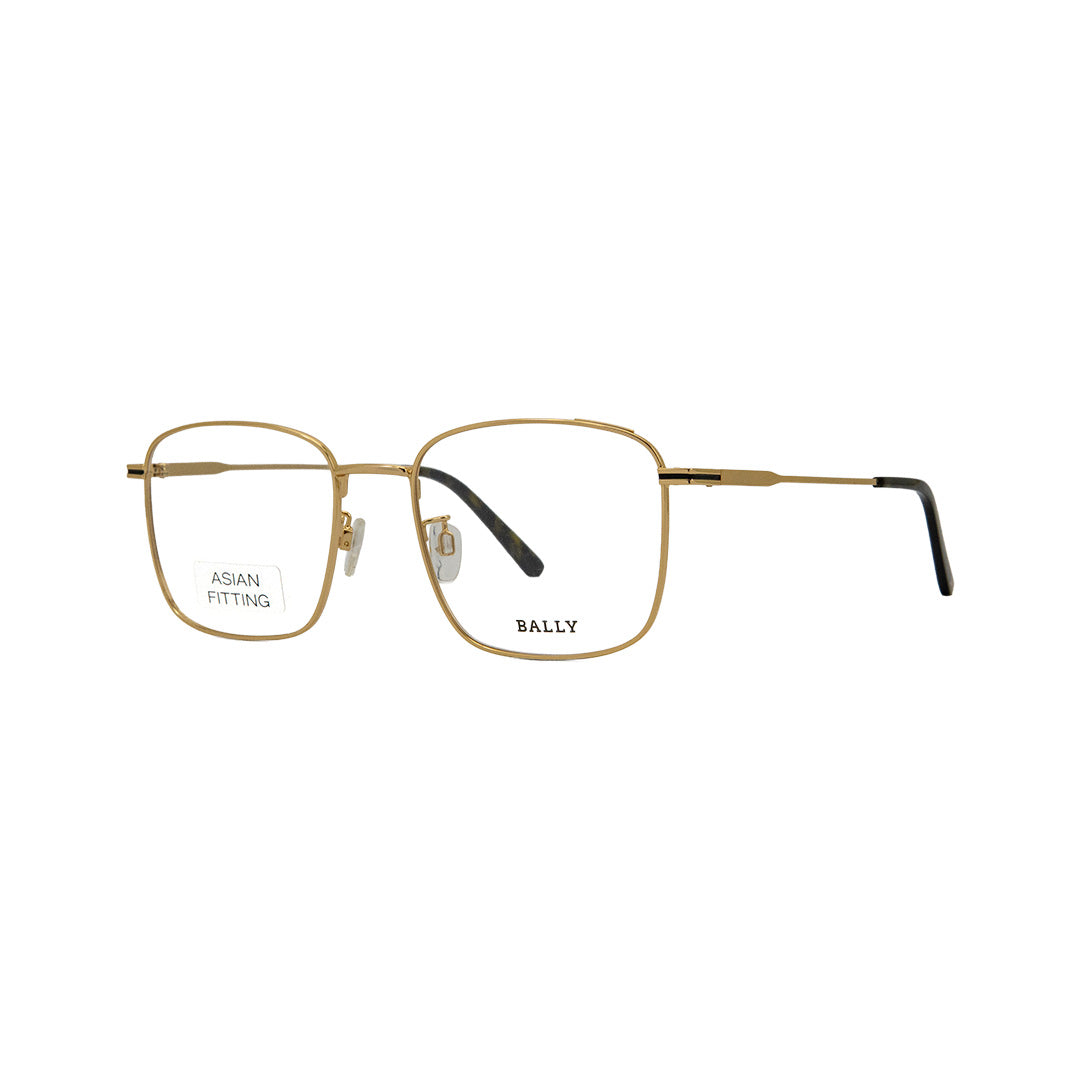 Bally Gold Metal Square Eyeglasses BY5039D03054 - Vision Express Optical Philippines