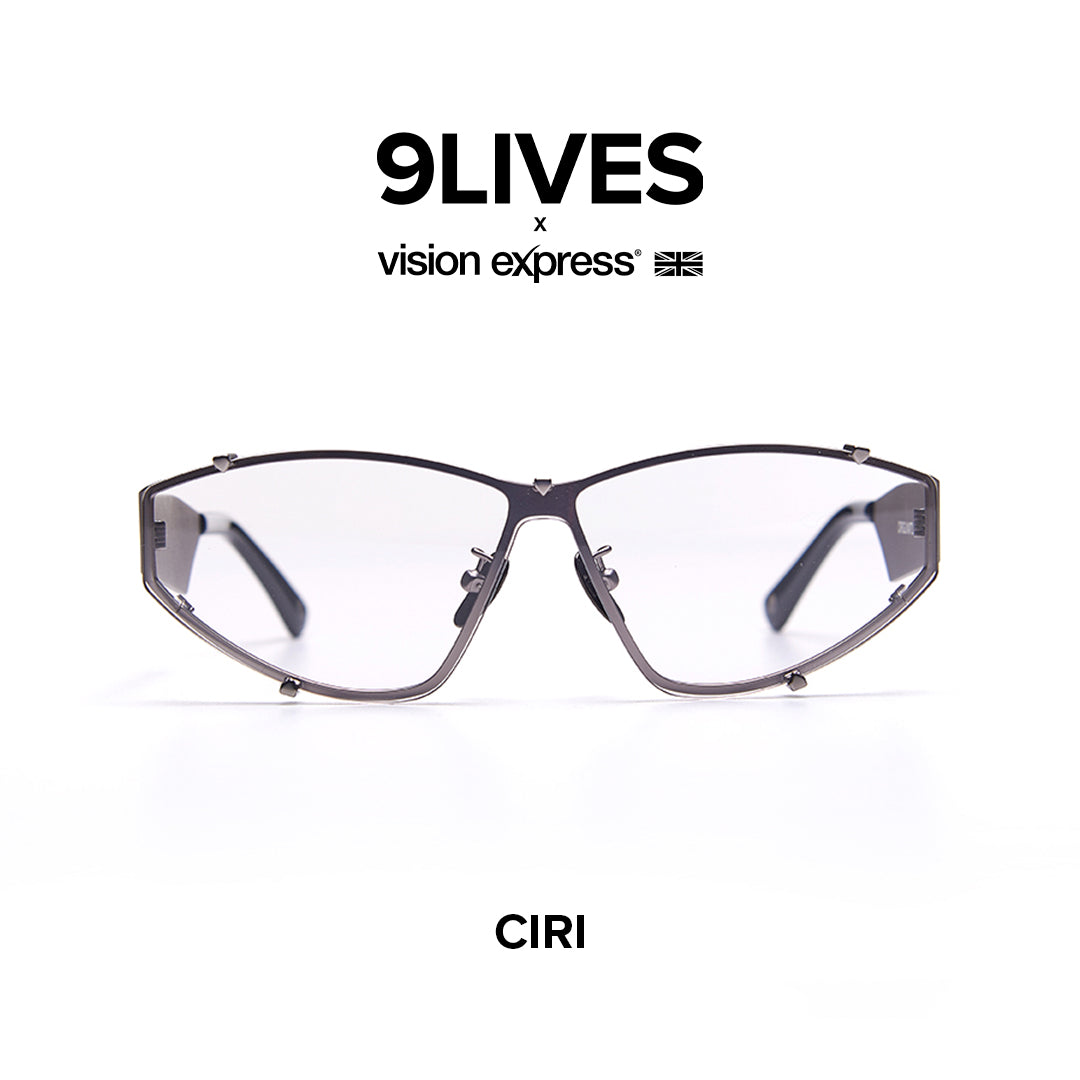 9Lives x Vision Express Ciri in Gunmetal CIRIGUNMTL142