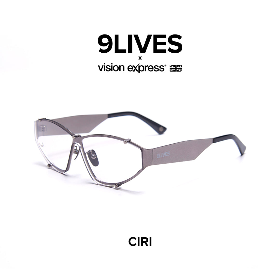 9Lives x Vision Express Ciri in Gunmetal CIRIGUNMTL142 - Vision Express Optical Philippines