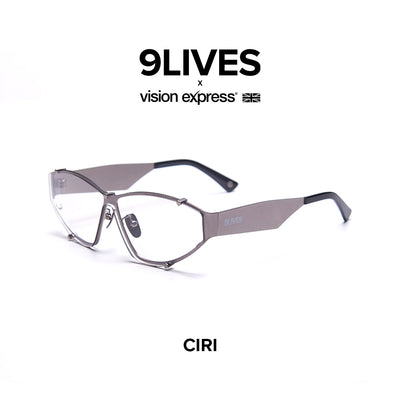 9Lives x Vision Express Ciri in Gunmetal CIRIGUNMTL142