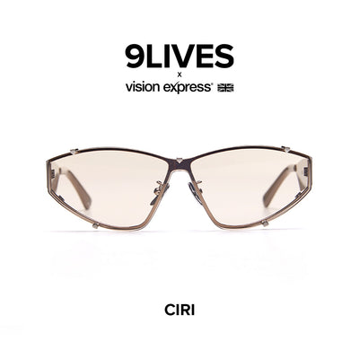 9Lives x Vision Express Ciri in Slate CIRISILVER142BRN