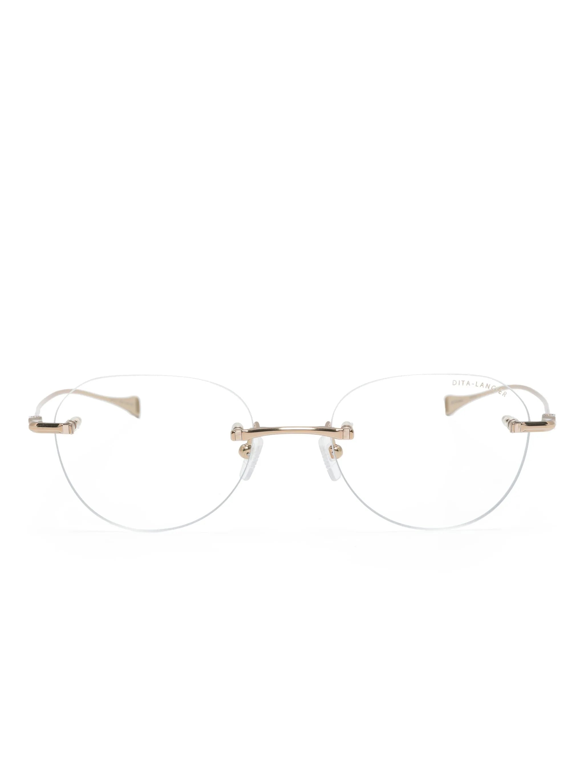 Dita Lancier Round Eyeglasses