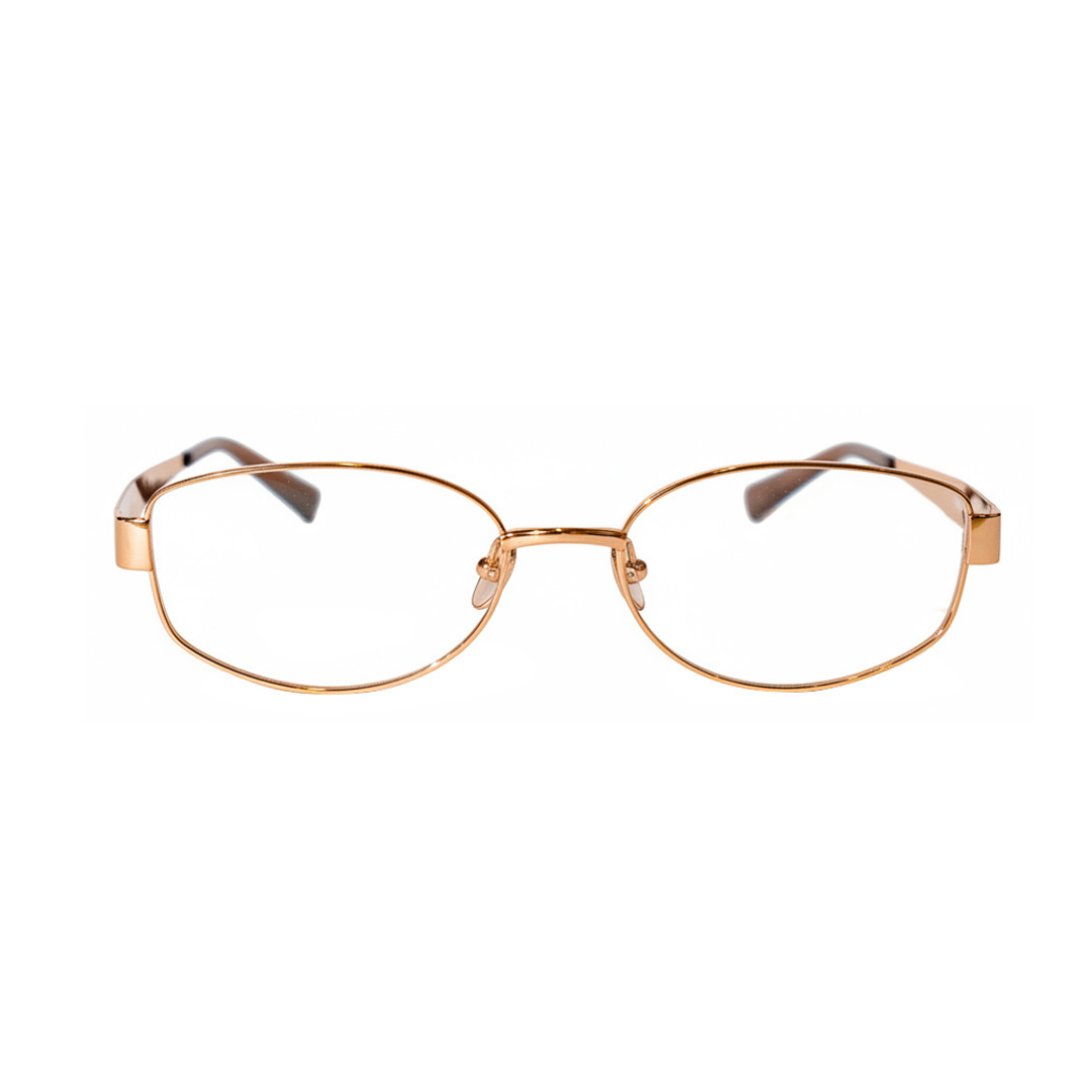 Titanium Collection Oval Eyeglasses