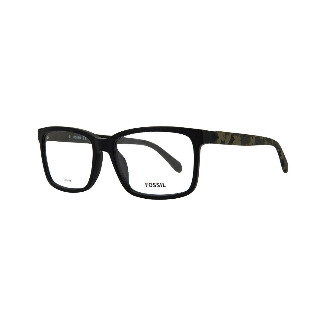 Fossil Black Acetate Rectangle Eyeglasses FOS703500356 - Vision Express Optical Philippines