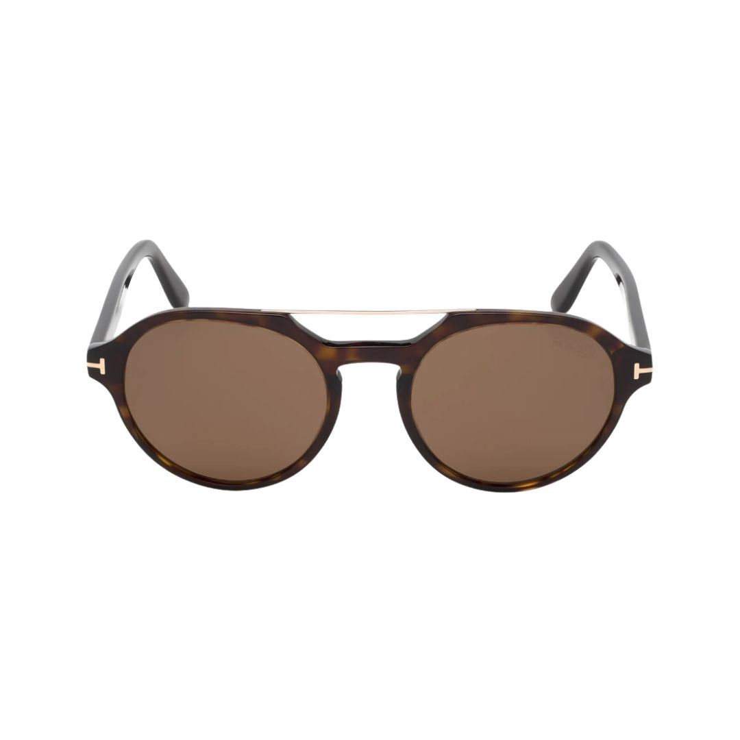 Tom Ford Tortoise Round Sunglasses FT0696F52H55 - Vision Express Optical Philippines