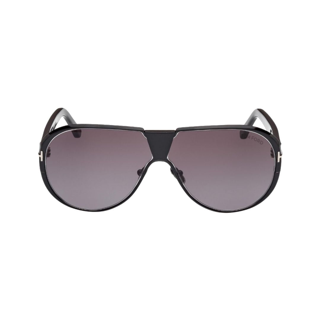 Tom Ford Black Metal Aviator Sunglasses FT107201B64 - Vision Express Optical Philippines