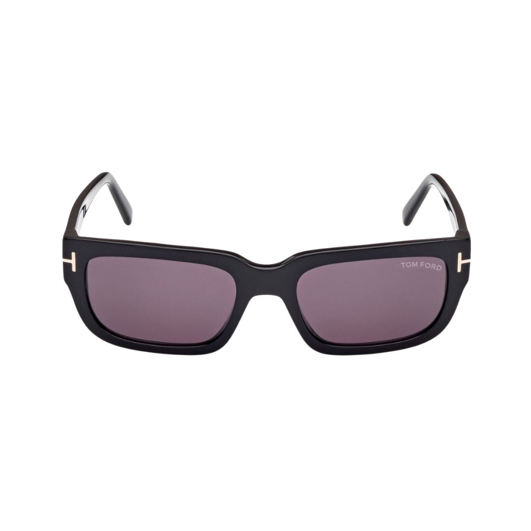 Tom Ford Black Acetate Rectangle Sunglasses FT107501A54 - Vision Express Optical Philippines