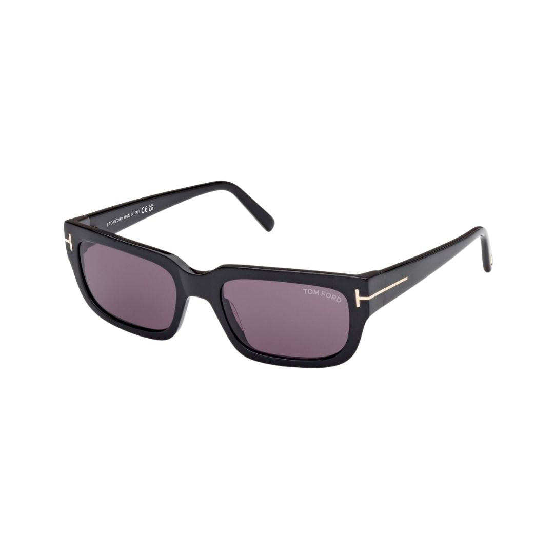 Tom Ford Black Acetate Rectangle Sunglasses FT107501A54 - Vision Express Optical Philippines