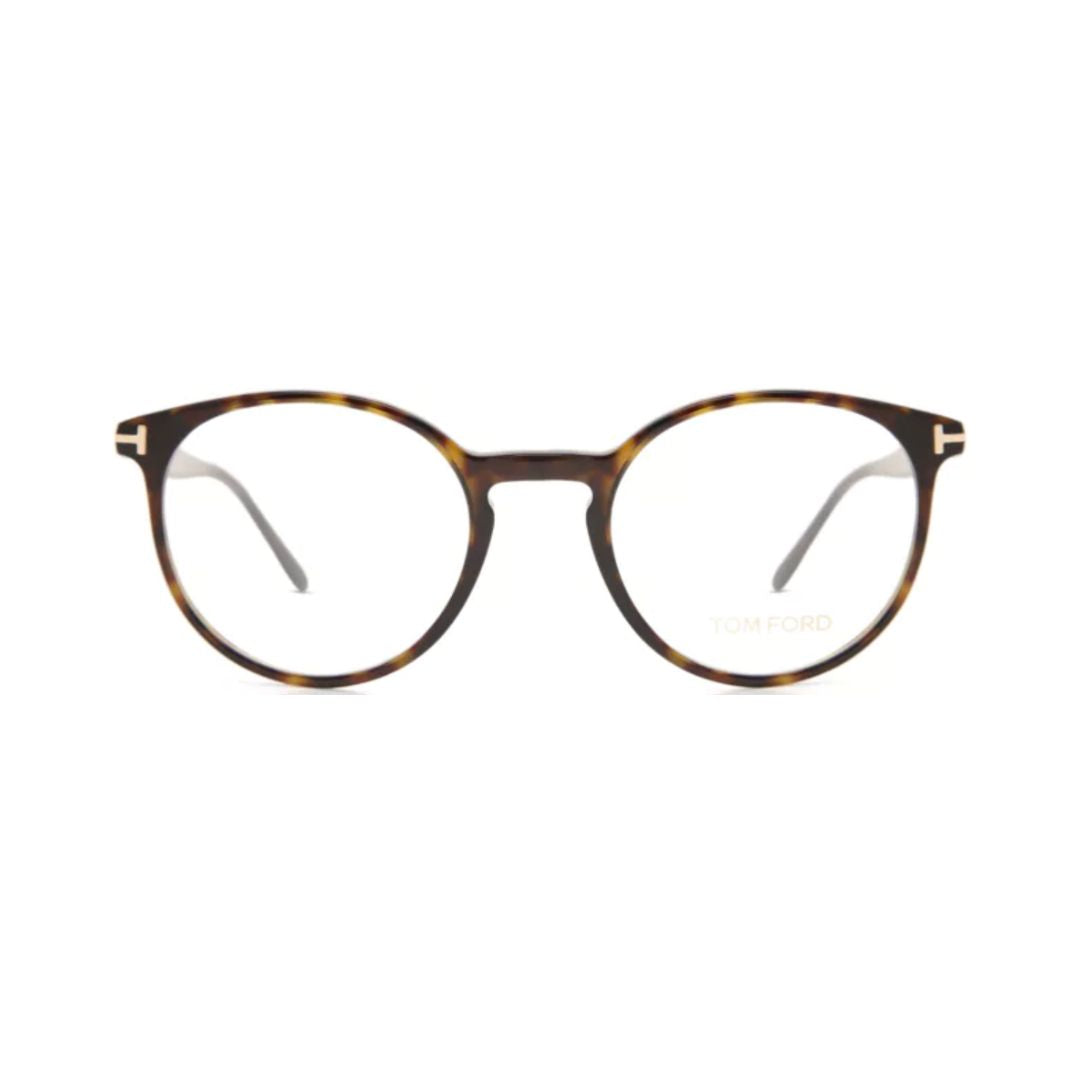 Tom Ford Tortoise Brown Acetate Round Eyeglasses FT552405249 - Vision Express Optical Philippines