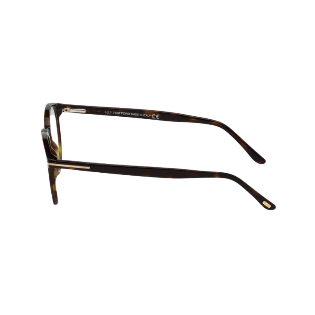 Tom Ford Tortoise Brown Acetate Round Eyeglasses FT552405249 - Vision Express Optical Philippines