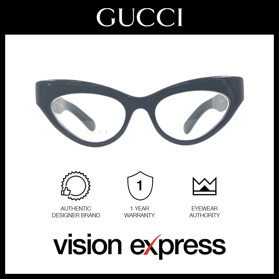 Gucci Women's Black Bio-Acetate Cat Eye Eyeglasses GG1295O00153 - Vision Express Optical Philippines