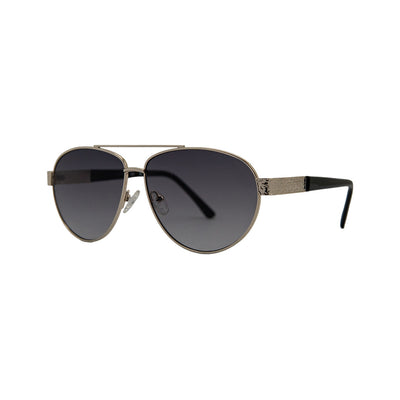 Guess Gold Metal Aviator Sunglasses GU041432B60 - Vision Express Optical Philippines