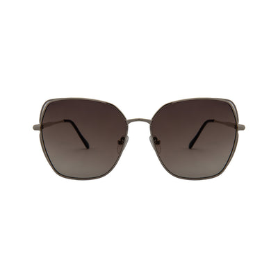 Guess Gold Metal Cat Eye Sunglasses GU041632F60 - Vision Express Optical Philippines