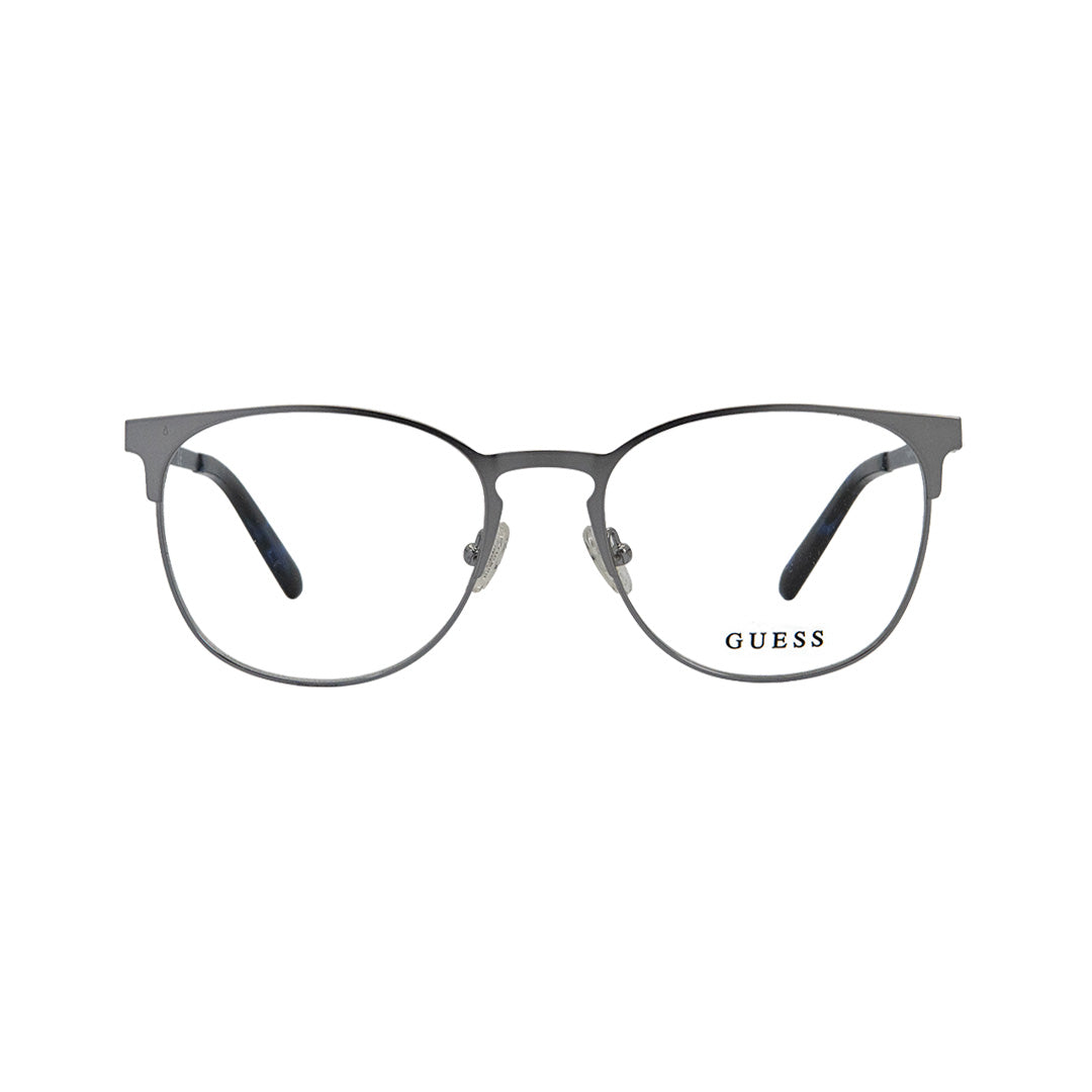 Guess Grey Metal Round Eyeglasses GU1976/007
