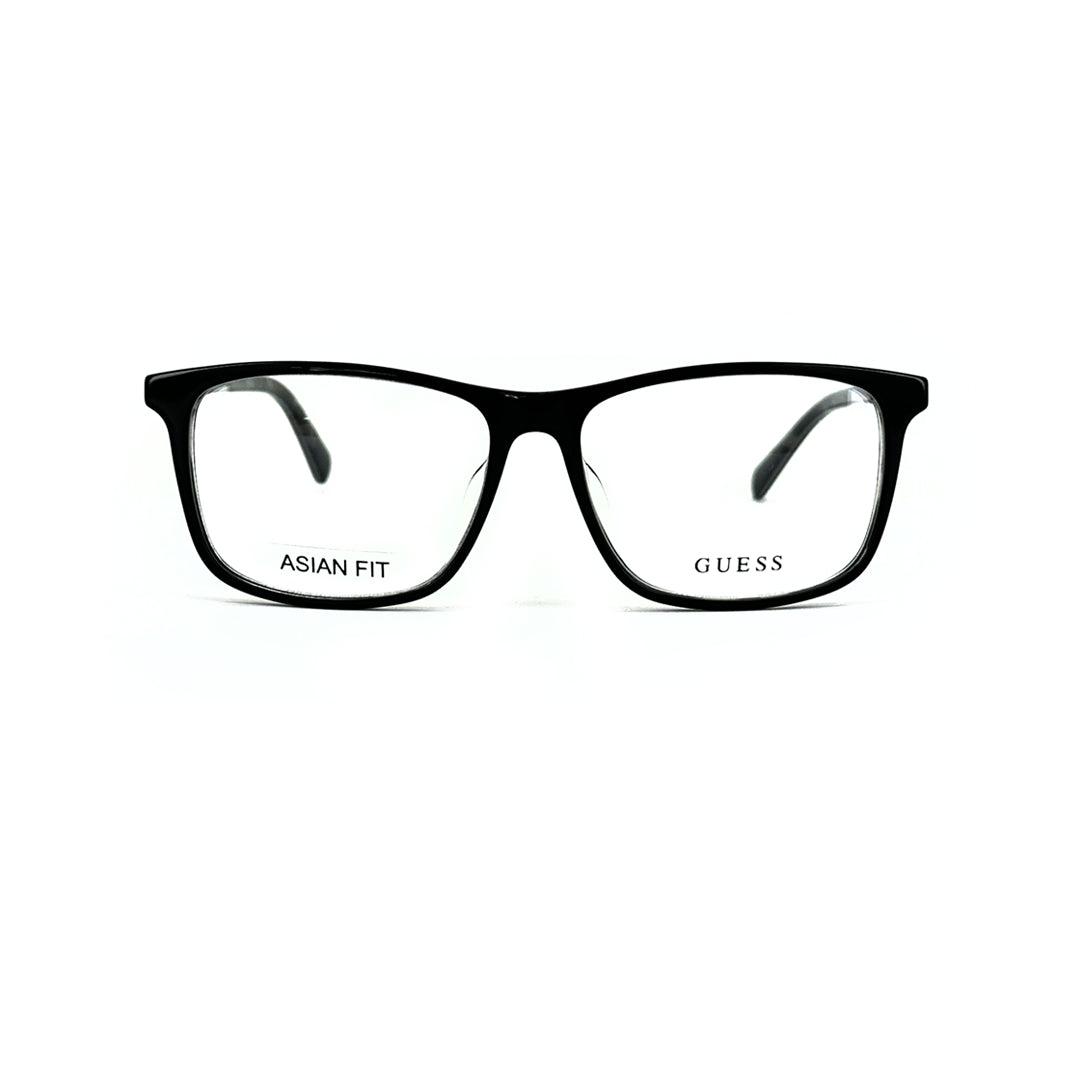 Guess Men's Black Plastic Square Eyeglasses GU1978F/005 - Vision Express Optical Philippines