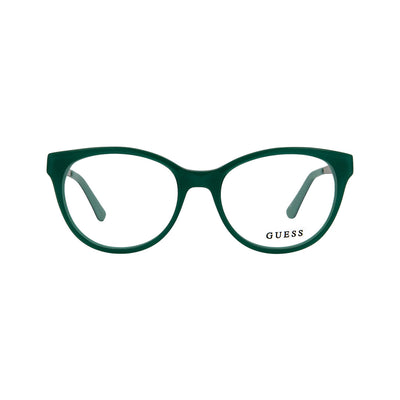 Guess Green Plastic Oval Eyeglasses GU2539/093