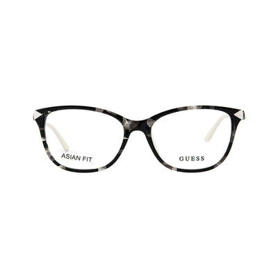 Guess Black Plastic Square Eyeglasses GU2673F/001
