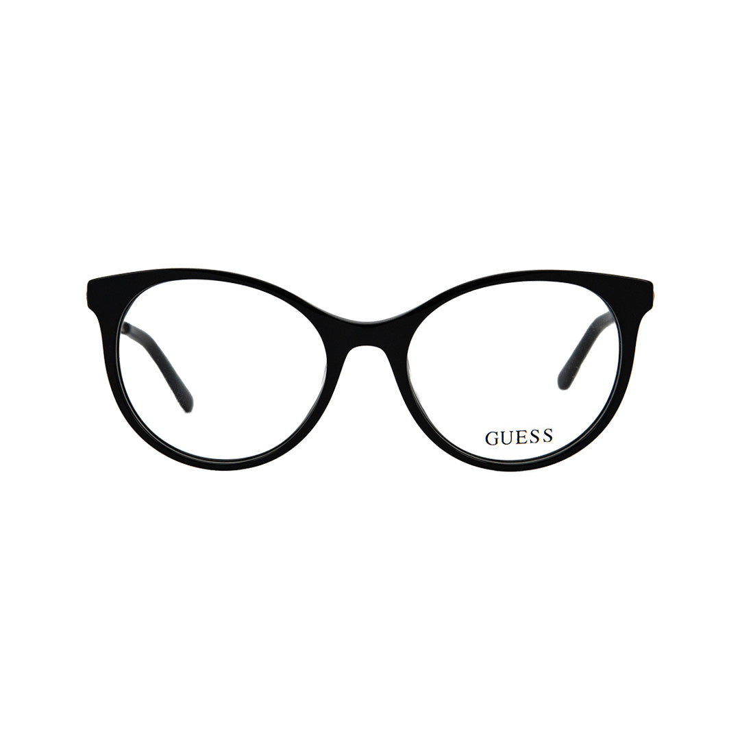 Guess Black Plastic Round Eyeglasses GU2680/001