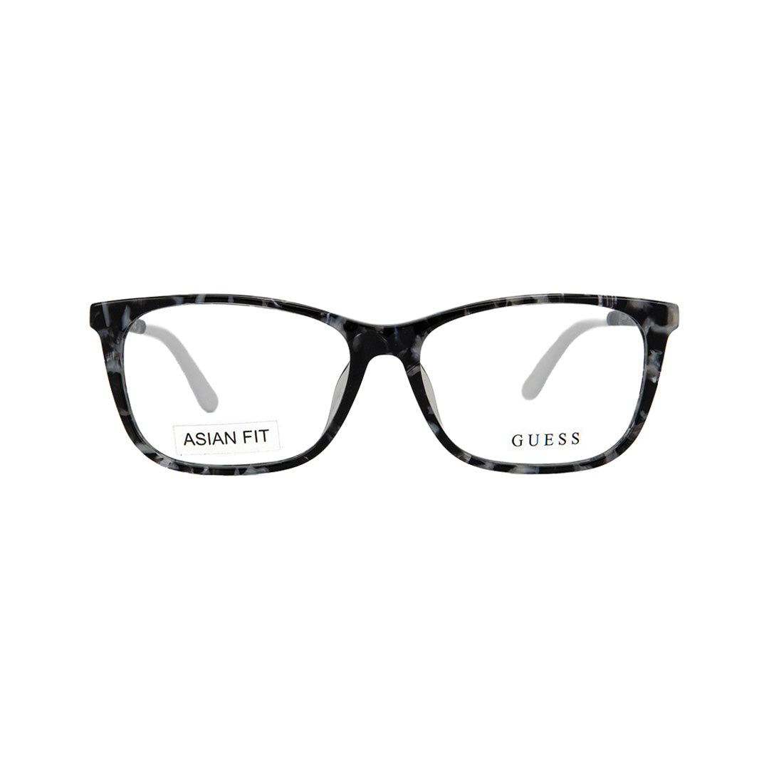 Guess Black Plastic Square Eyeglasses GU2697F/005