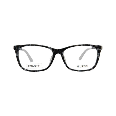Guess Black Plastic Square Eyeglasses GU2697F/005