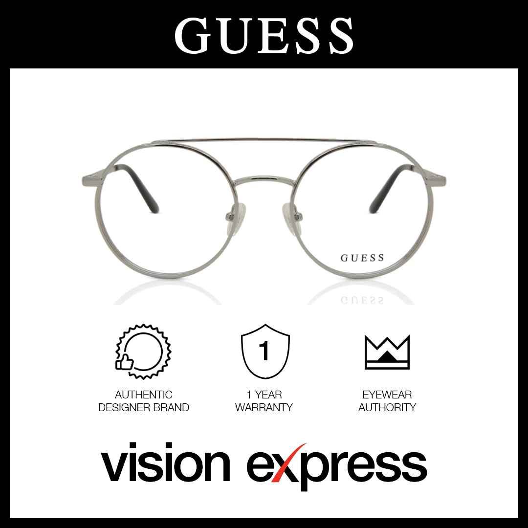 Guess Women's Silver Metal Eyeglasses GU2735/010 - Vision Express Optical Philippines