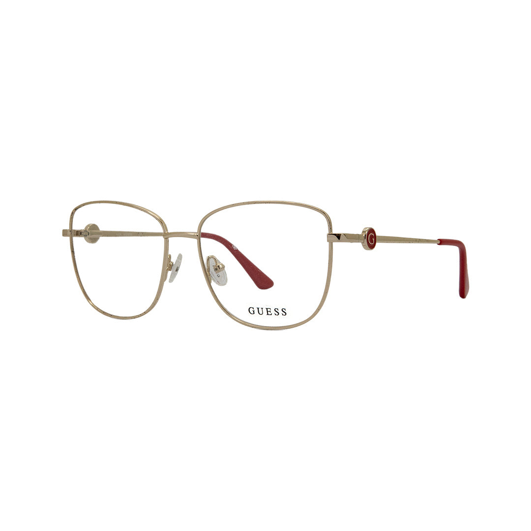 Guess Gold Metal Square Eyeglasses GU275703256 - Vision Express Optical Philippines