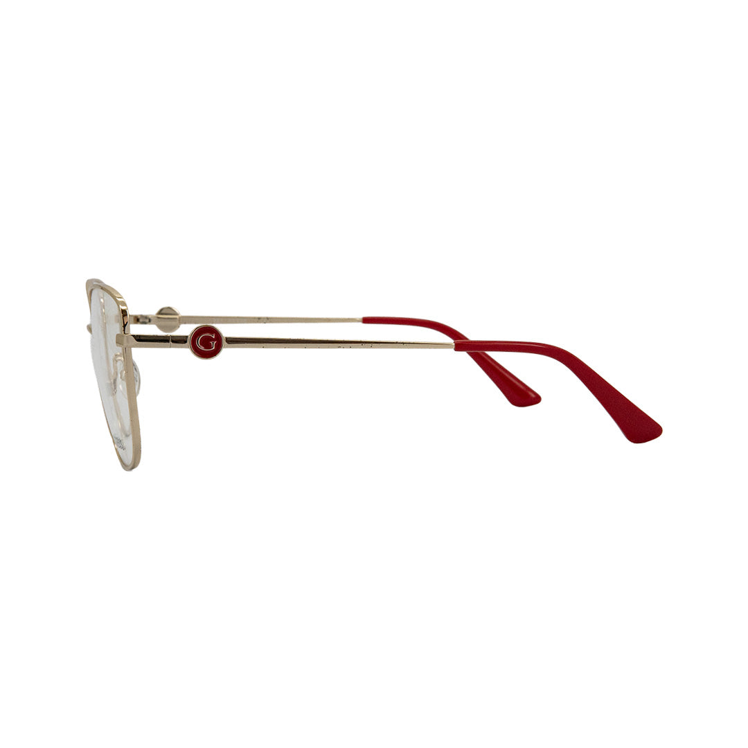 Guess Gold Metal Square Eyeglasses GU275703256 - Vision Express Optical Philippines