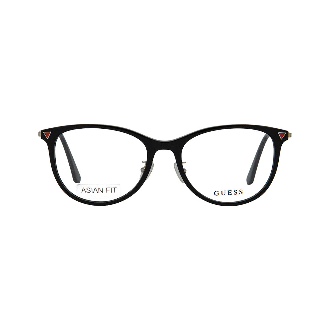Guess Black Plastic Round Eyeglasses GU2774D00153