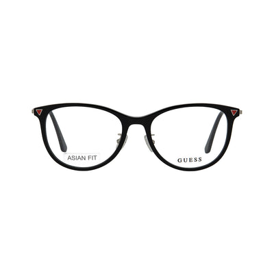 Guess Black Plastic Round Eyeglasses GU2774D00153