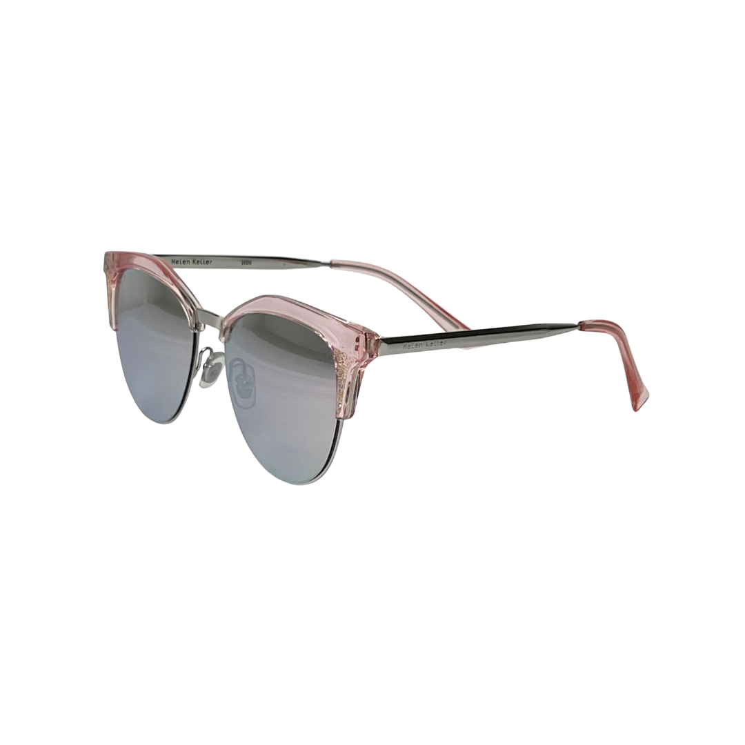 Helen Keller Silver and Pink Cat Eye Sunglasses H8622/HD56 - Vision Express Optical Philippines