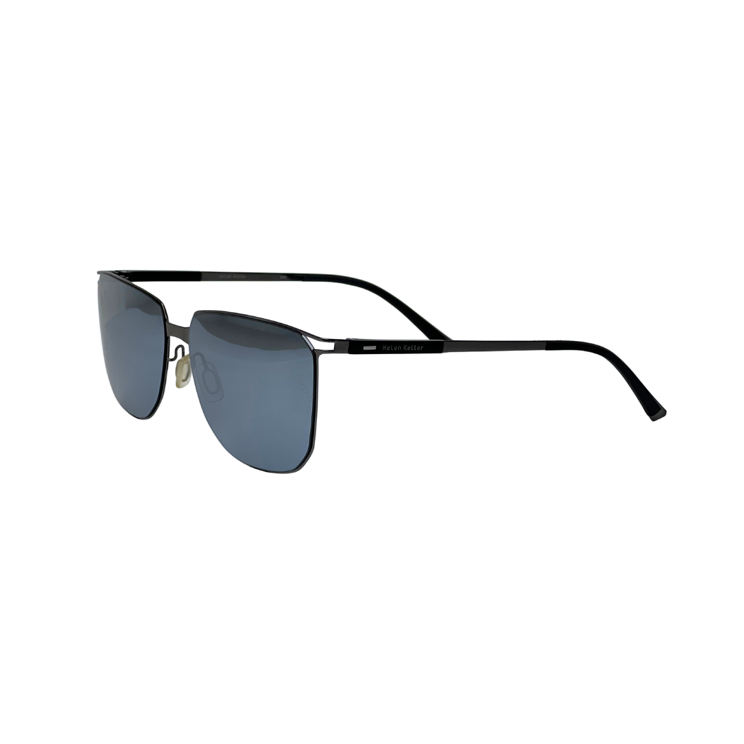 Helen Keller Gunmetal Metal Square Sunglasses H8650/HD21 - Vision Express Optical Philippines