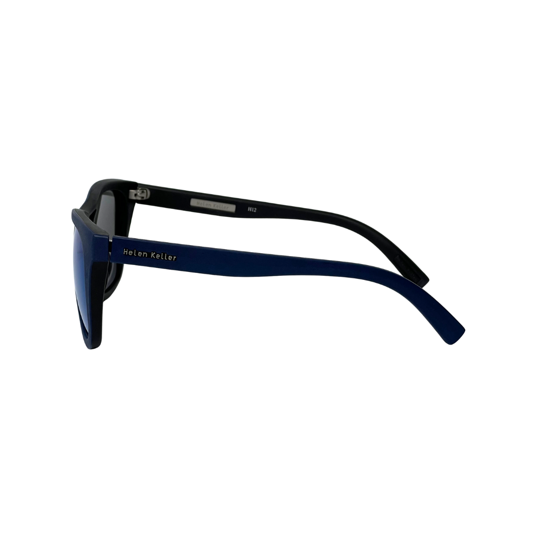 Helen Keller Matte Navy Blue Square Sunglasses H8656/TD32 - Vision Express Optical Philippines