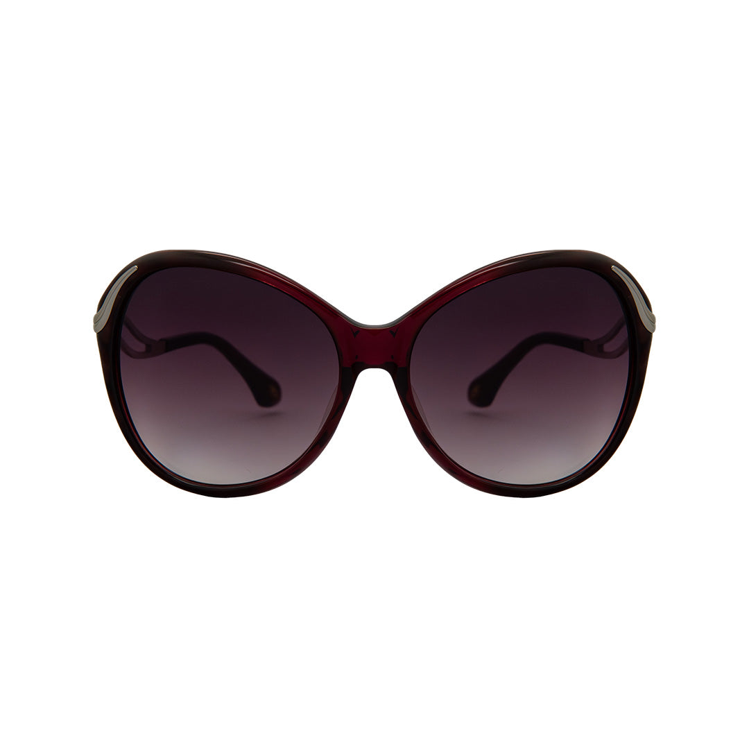 Helen Keller Red Acetate Round Sunglasses HKH1322CAN0658 - Vision Express Optical Philippines