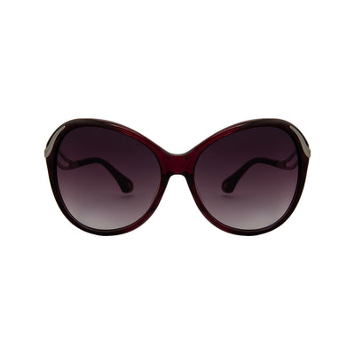 Helen Keller Red Acetate Round Sunglasses HKH1322CAN0658 - Vision Express Optical Philippines