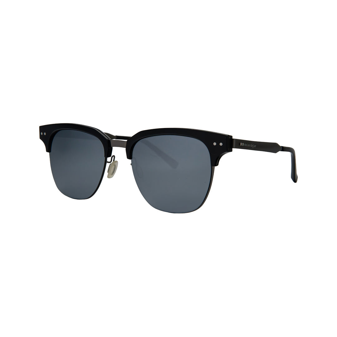 Helen Keller Black Metal Square Sunglasses HKH8658HD5154 - Vision Express Optical Philippines